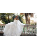 Luxury Ivory Lace Tulle Beading Wedding Dress